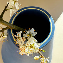 Load image into Gallery viewer, Angle Vase Blue City Blue (New)