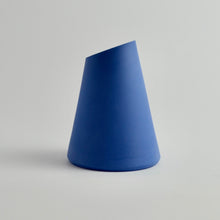 Load image into Gallery viewer, Angle Vase Blue City Blue (New)