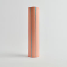 Load image into Gallery viewer, Coloured Striped Vase Siena Pink