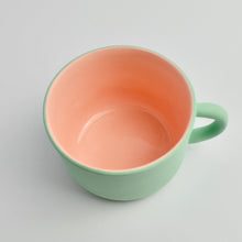Load image into Gallery viewer, Large Cup Ocean Miami Green and Rose Pink (New)
