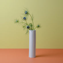 Load image into Gallery viewer, Striped Vase Blue