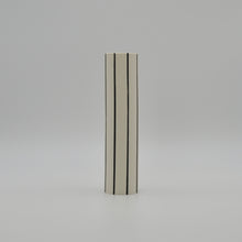 Load image into Gallery viewer, Striped Vase Black
