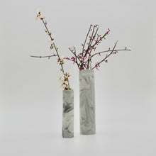 Load image into Gallery viewer, Stem Vase Marble Grey
