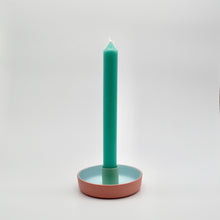 Load image into Gallery viewer, Candle Holder Pink/Blue/Green
