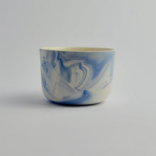 Load image into Gallery viewer, Coffee Cup Deep Blue Marble (New)
