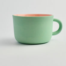 Load image into Gallery viewer, Large Cup Ocean Miami Green and Rose Pink (New)
