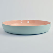 Load image into Gallery viewer, Serving Plate Turquoise/Pink
