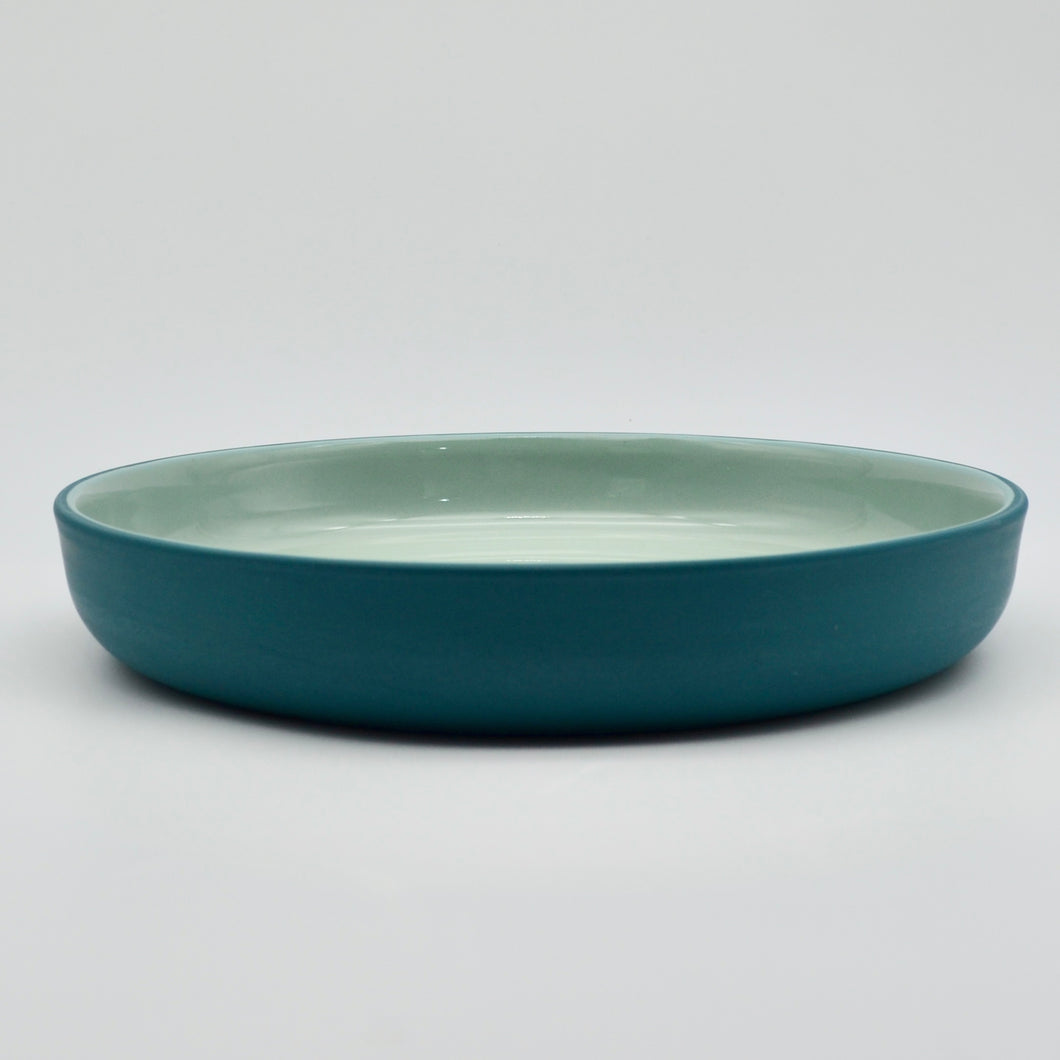 Serving Plate Emerald Green