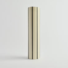 Load image into Gallery viewer, Striped Vase Black
