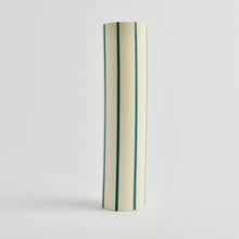 Load image into Gallery viewer, Striped Vase Emerald Green (New)

