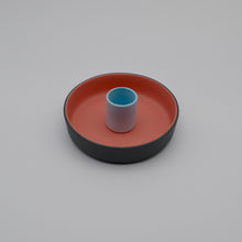 Load image into Gallery viewer, Candle Holder Grey/Pink/Blue
