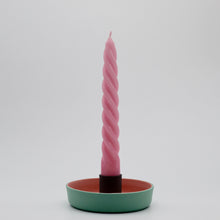 Load image into Gallery viewer, Candle Holder Green/Pink/Grey
