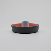 Load image into Gallery viewer, Candle Holder Grey/Pink/Blue
